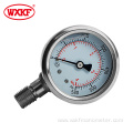 YN50 series back bottom connection pressure gauges